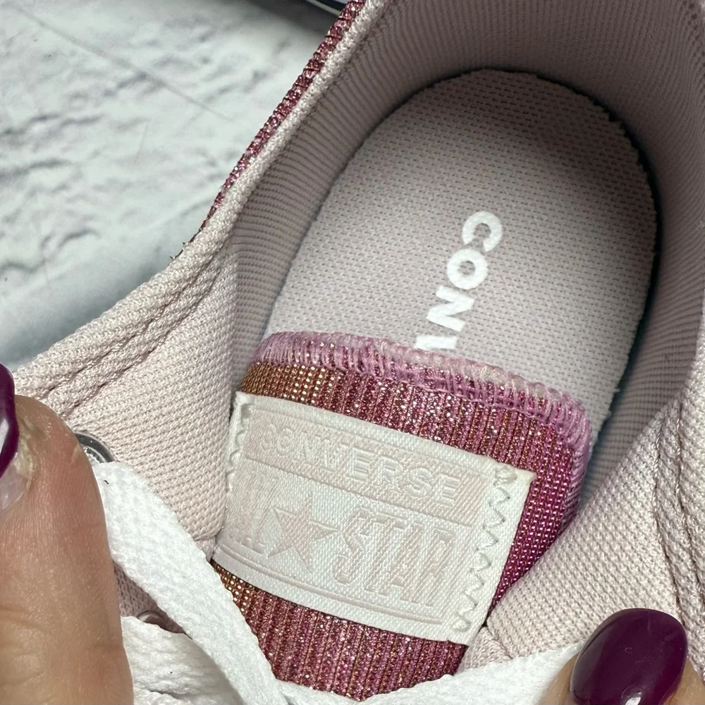 Converse Glittery Pink Shoes